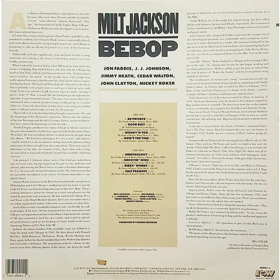 Milt Jackson - Bebop