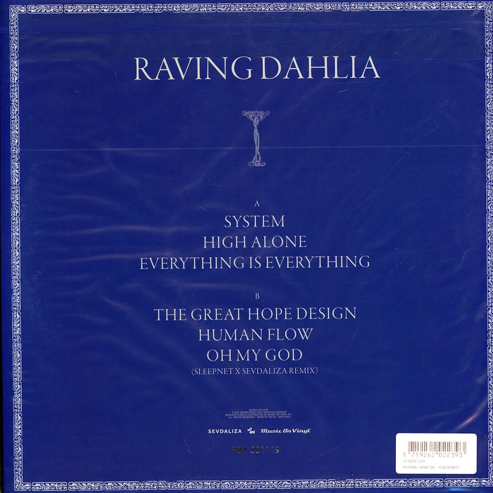 Sevdaliza - Raving Dahlia Blue Vinyl Edition