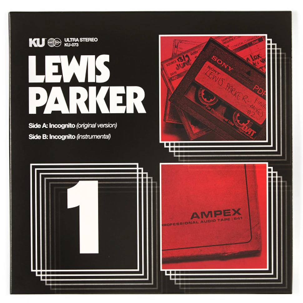 Lewis Parker - Incognito (Original Version) b/w Incognito (Instrumental)