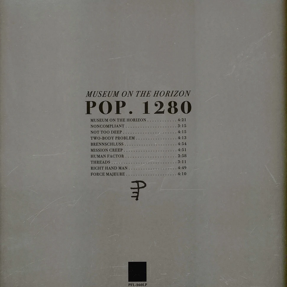 Pop.1280 - Museum On The Horizon Black Vinyl Edition