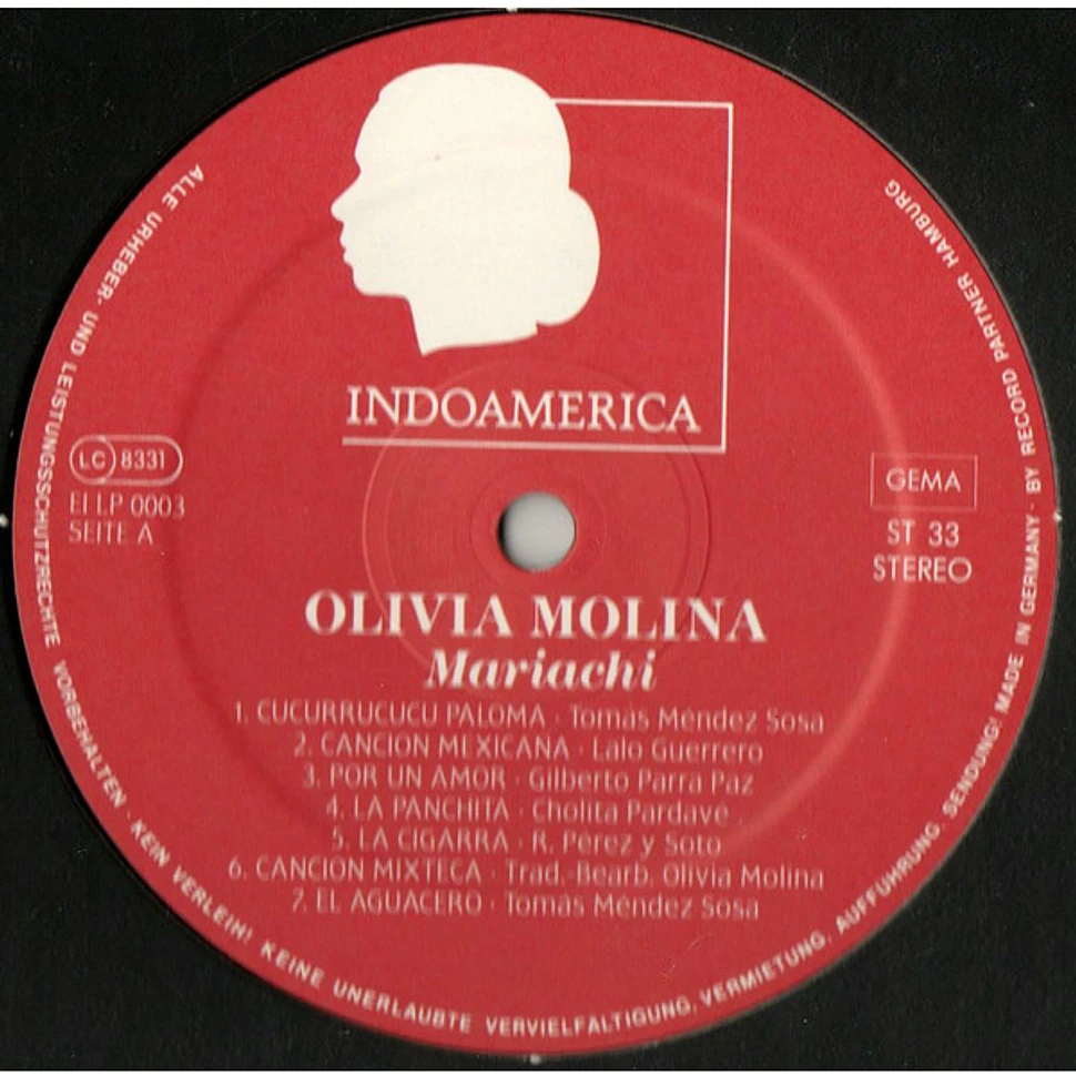 Olivia Molina - Mariachi · Folklore Aus Mexico