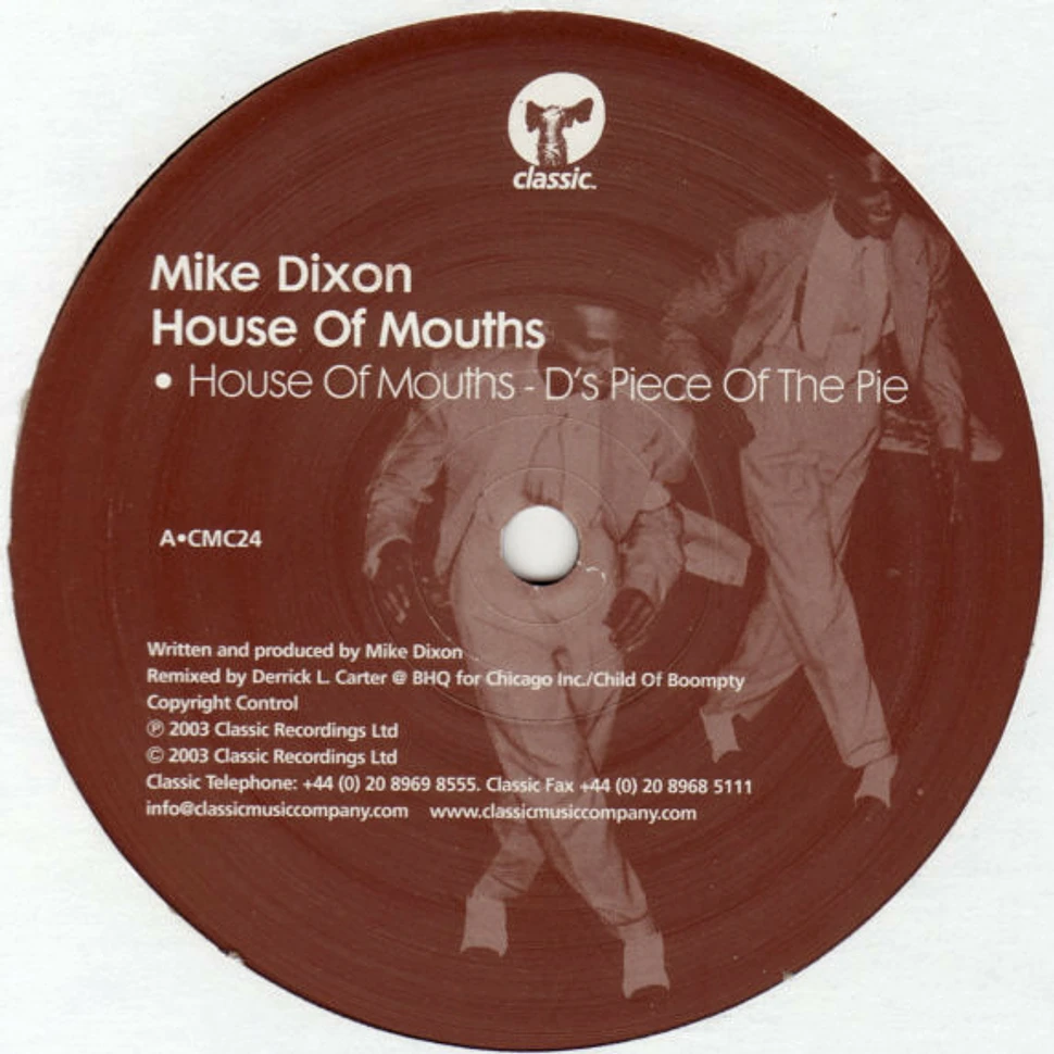 Mike Dixon - House Of Mouths