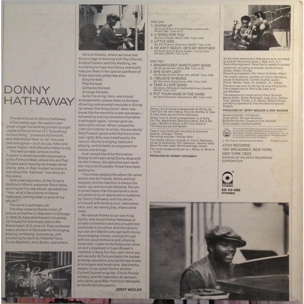 Donny Hathaway - Donny Hathaway