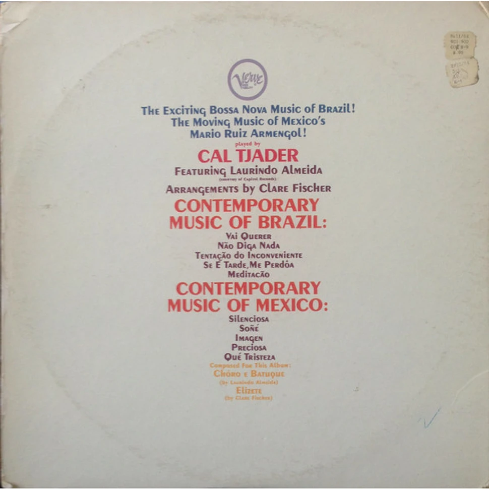 Cal Tjader - Plays The Contemporary Music Of Mexico And Brazil