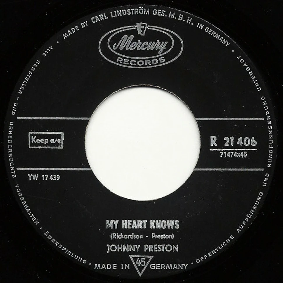 Johnny Preston - Running Bear / My Heart Knows