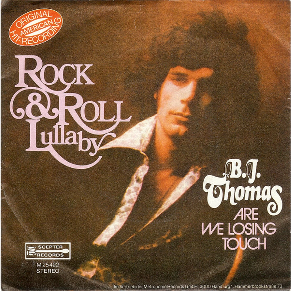 B.J. Thomas - Rock & Roll Lullaby