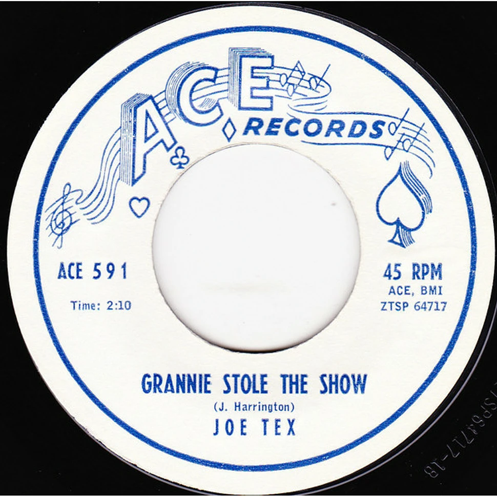 Joe Tex - Boys Will Be Boys / Grannie Stole The Show