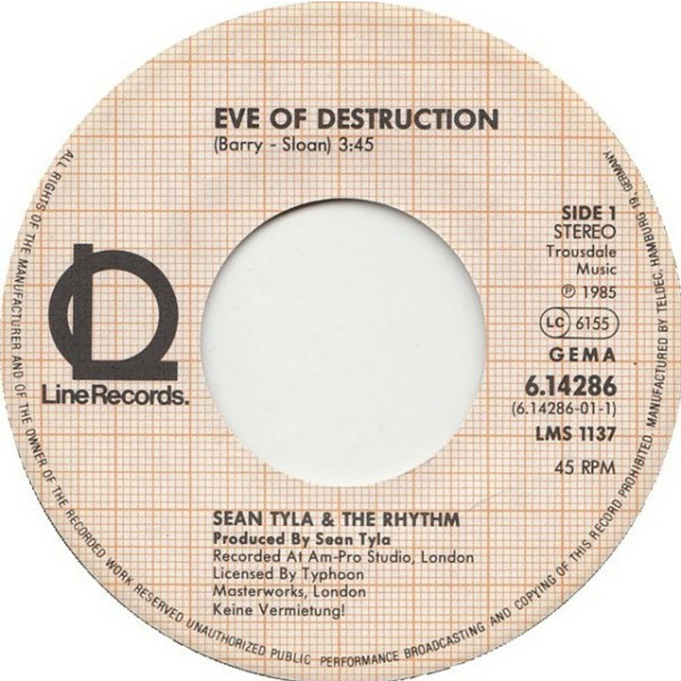 Sean Tyla - Eve Of Destruction