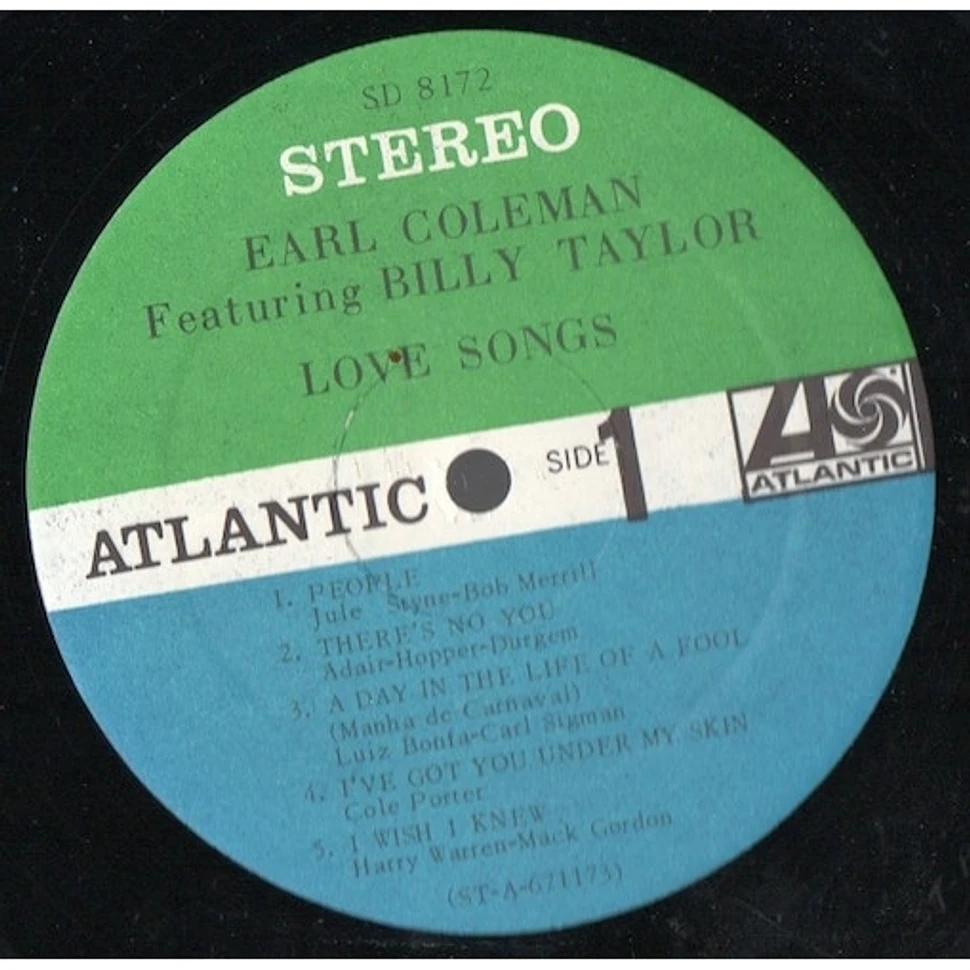 Earl Coleman - Love Songs