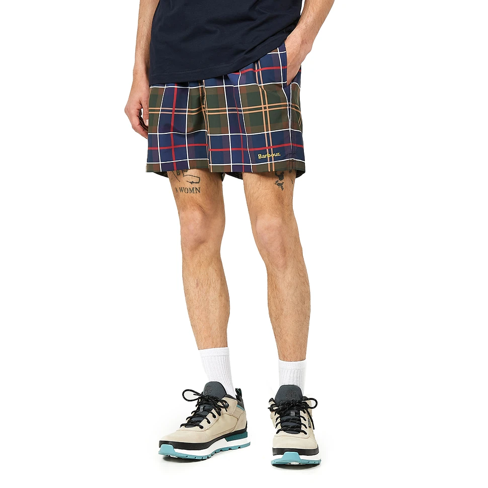 Barbour - Tartan Essential Logo 5'' Swim Short