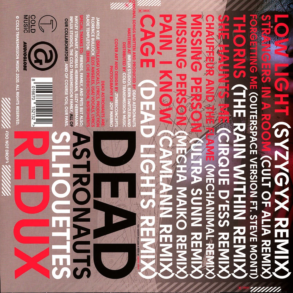 Dead Astronauts - Silhouettes Redux Hot Pink Opaque Vinyl Edition