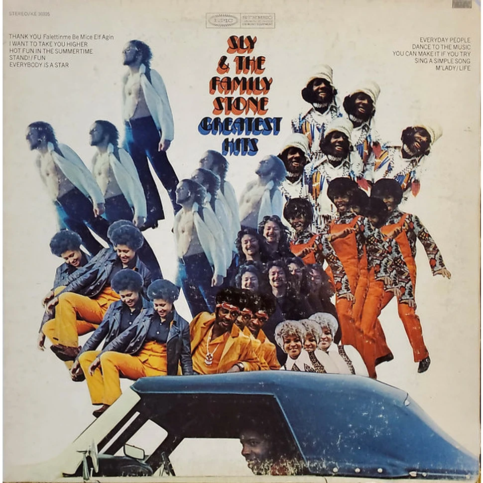 Sly  The Family Stone Greatest Hits Vinyl LP 1970 US Original  HHV