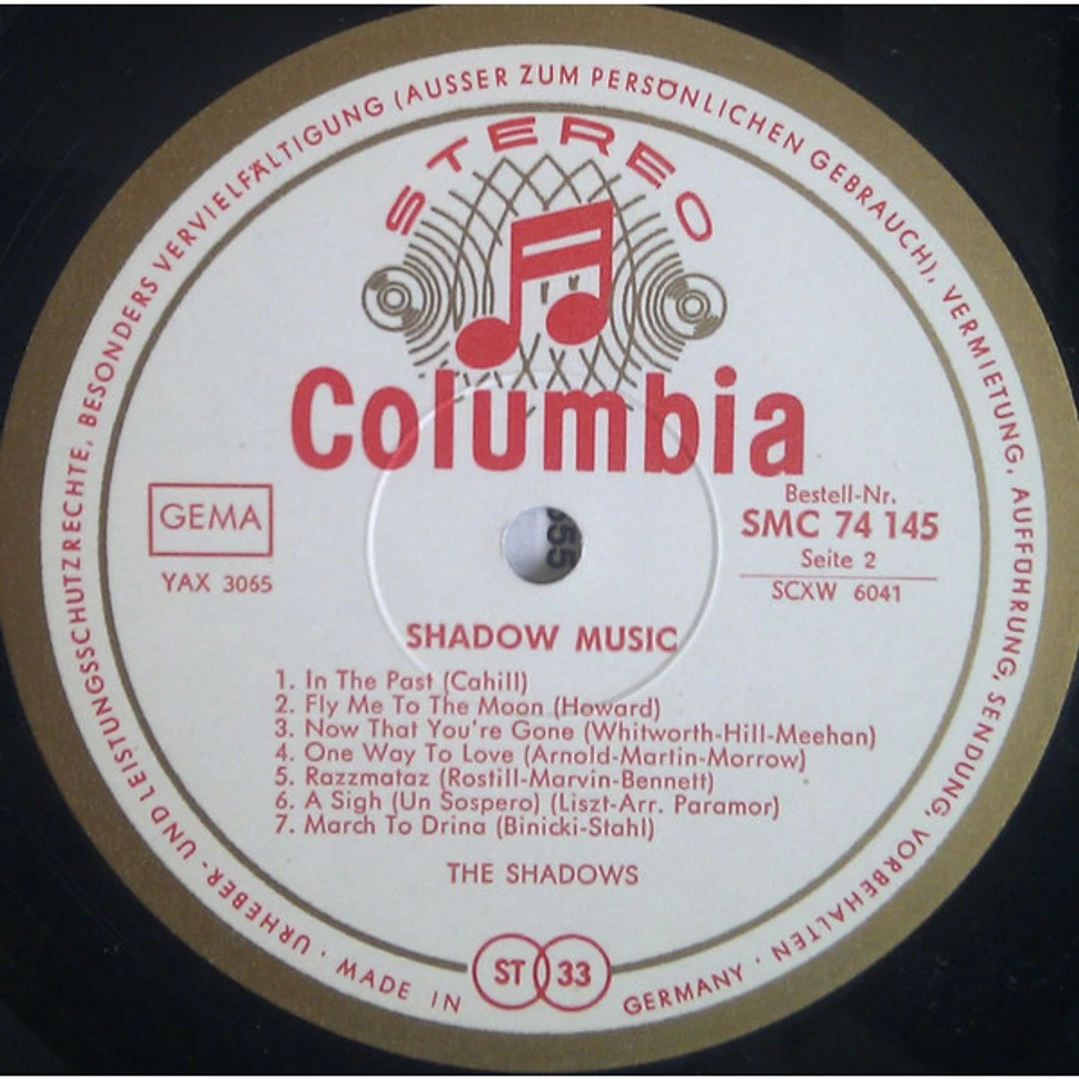 The Shadows - Shadow Music