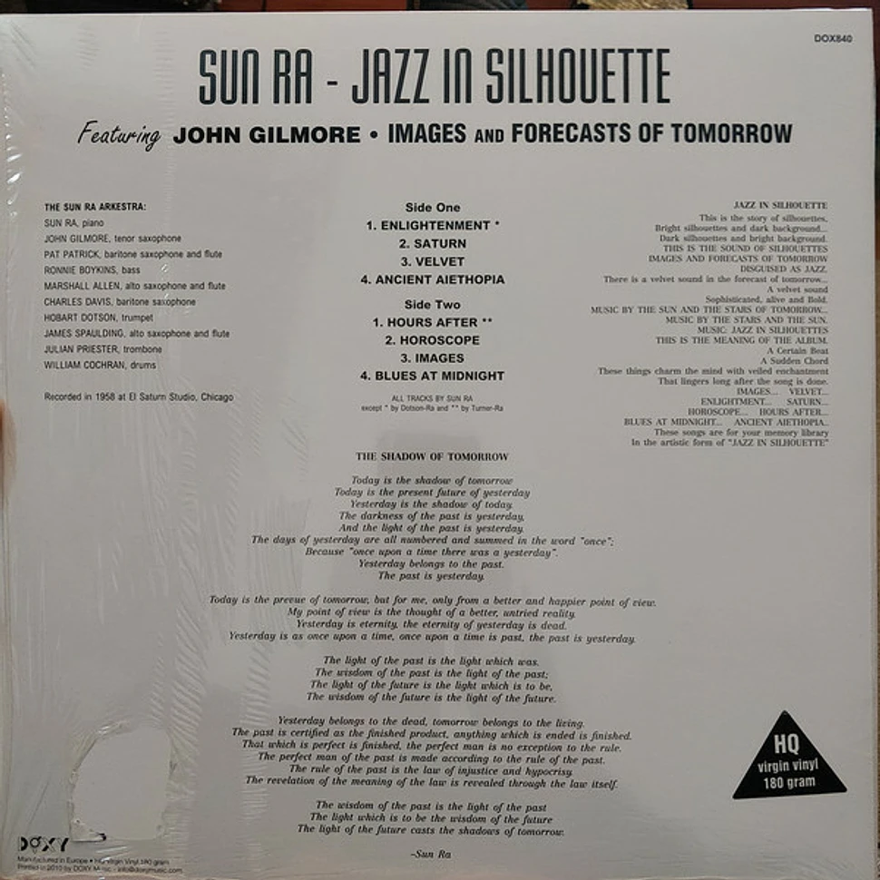 The Sun Ra Arkestra - Jazz In Silhouette
