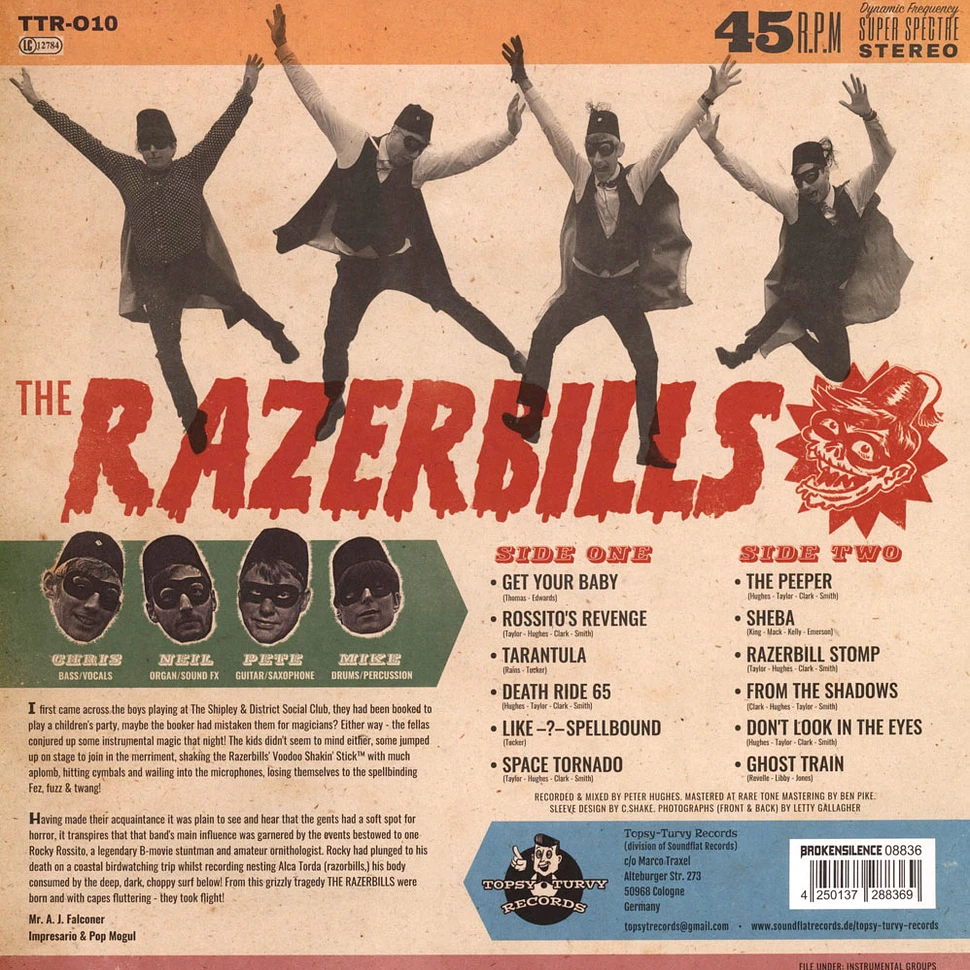 The Razerbills - Omniscient Omnipotent Omnipresent Colored Vinyl Edition