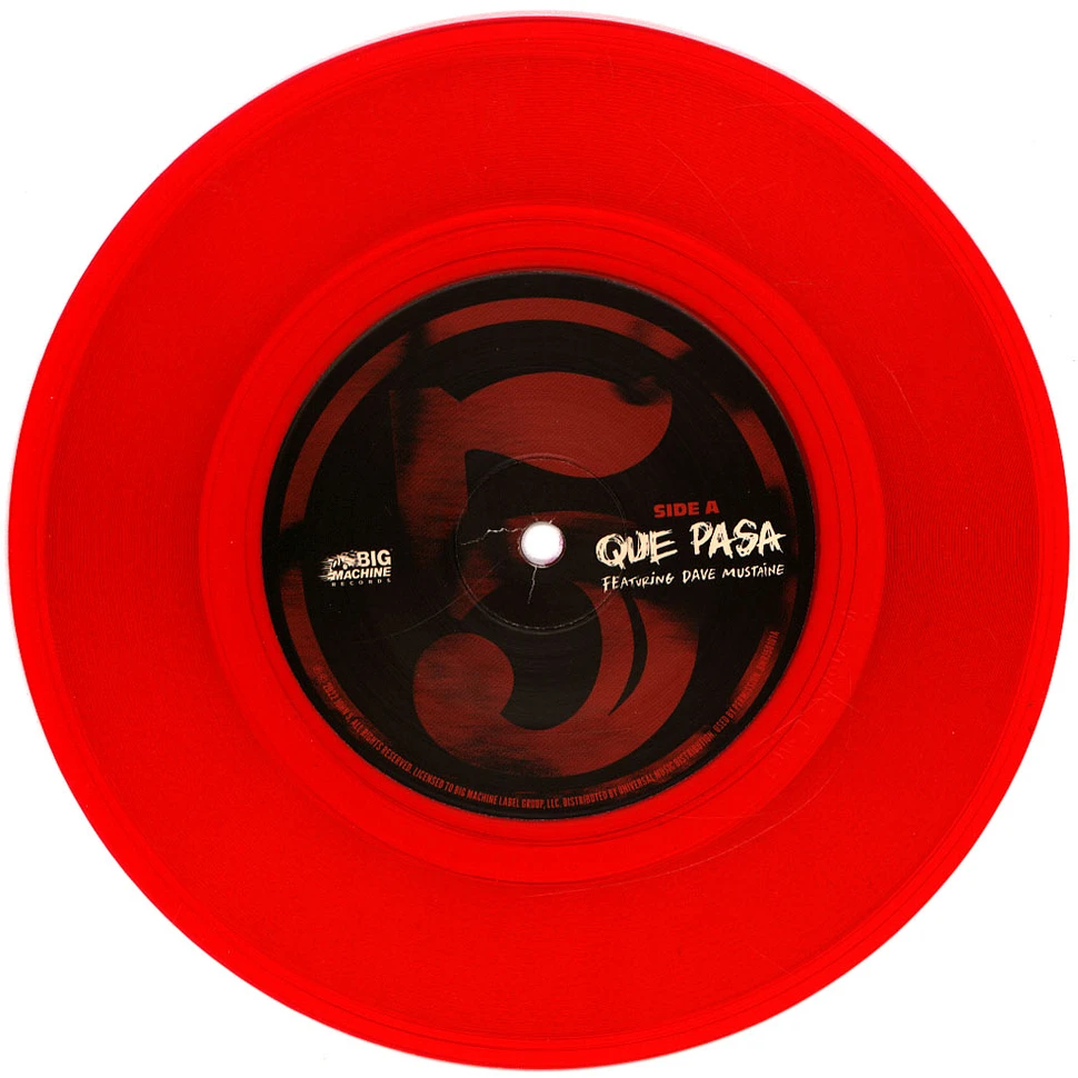 John 5 & The Creatures - Que Pasa / Georgia On My Mind Red Vinyl Edition