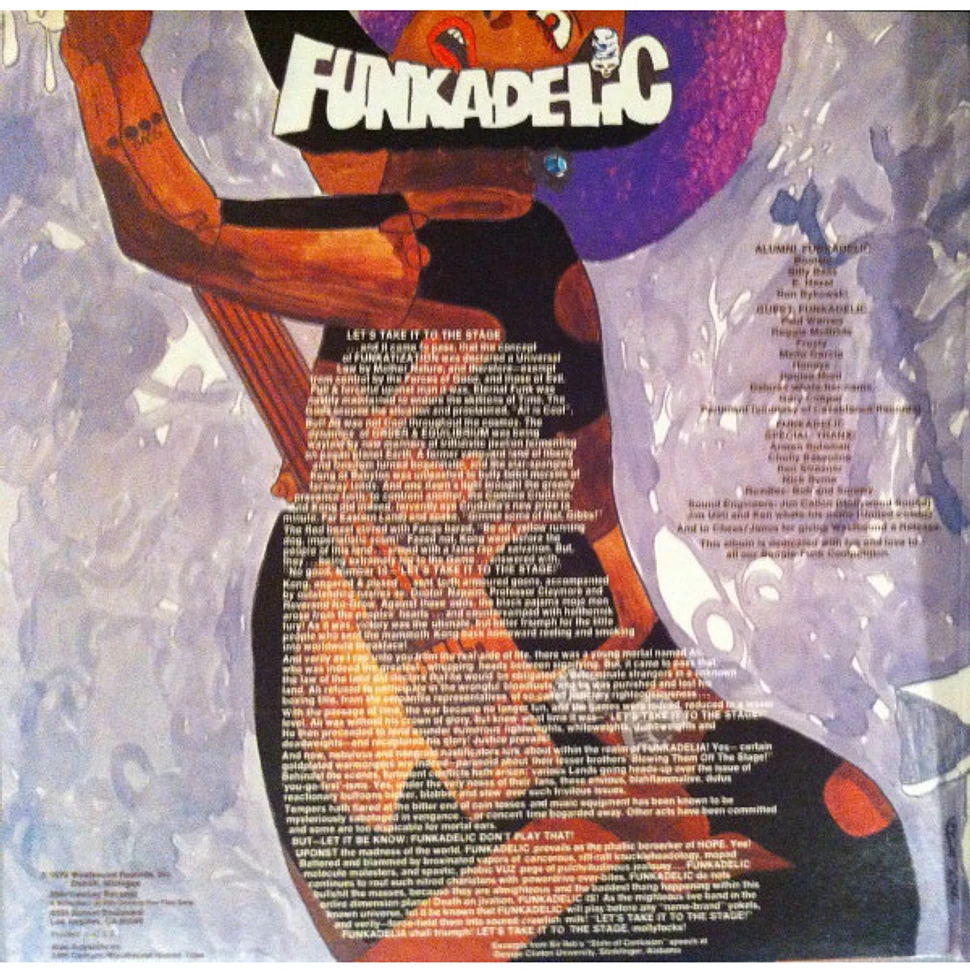 Funkadelic - Let's Take It To The Stage