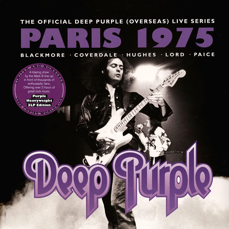 Nøjagtighed kirurg huh Deep Purple - Paris 1975 Purple Vinyl Edition - Vinyl 3LP - 2021 - EU -  Original | HHV