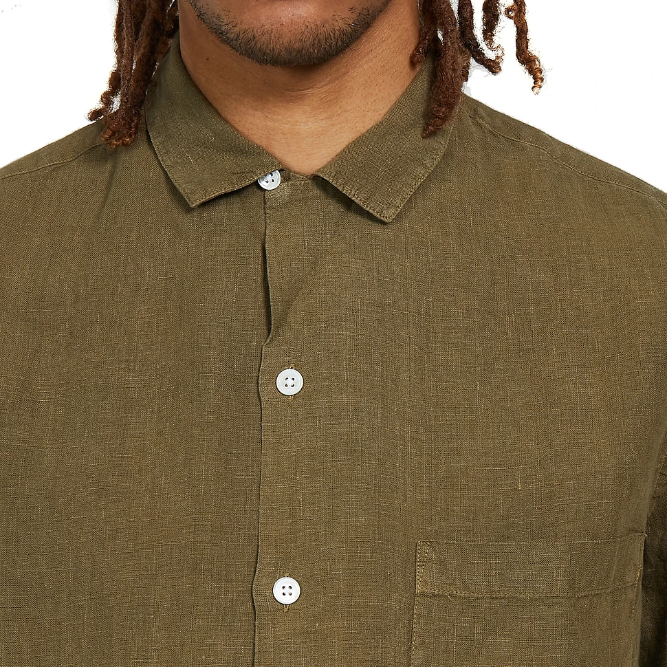 Portuguese Flannel - Linen Camp Collar Shirt