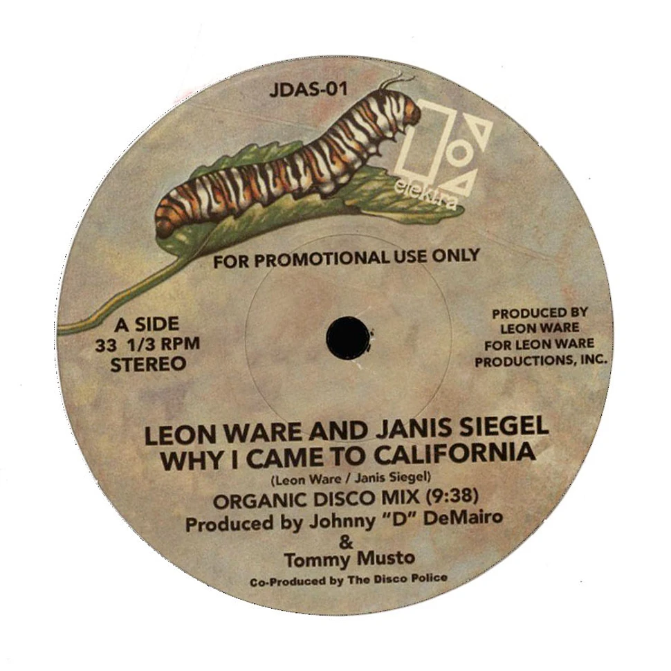 Leon Ware & Janis Siegel - Why I Came To California Remixes