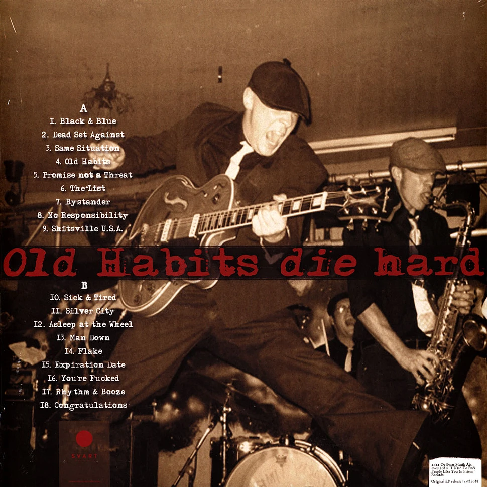 Kings Of Nuthin' - Old Habits Die Hard Blue Vinyl Edition