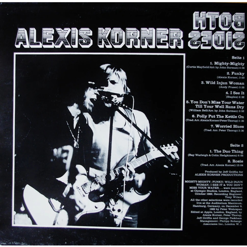Alexis Korner - Both Sides (Live & Studio Recordings)