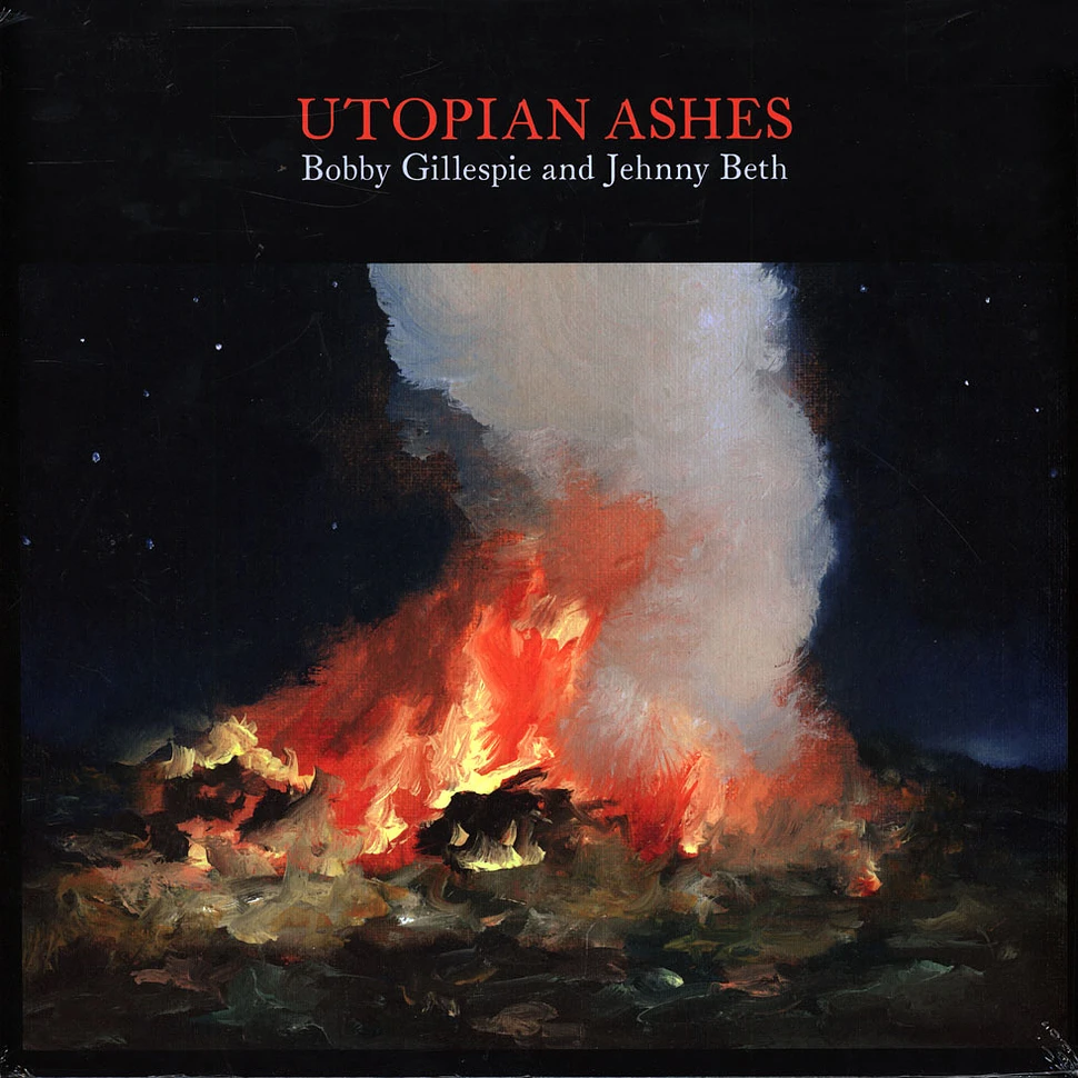 Bobby Gillespie & Jehnny Beth - Utopian Ashes Clear Vinyl Edition