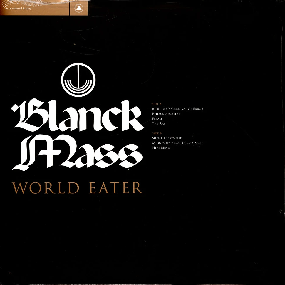 Blanck Mass - World Eater Clear With Red Splatter Vinyl Edition