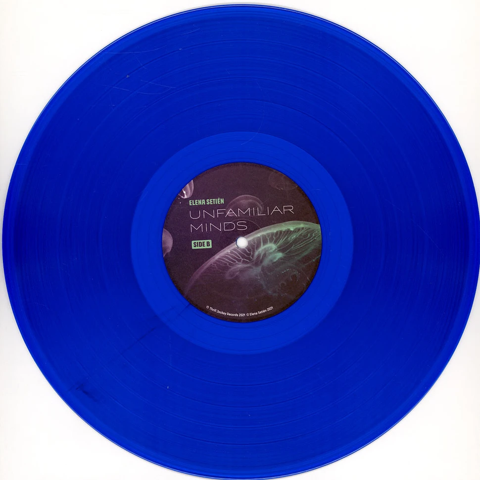 Elena Setien - Unfamilar Minds Transculent Blue Vinyl Edition