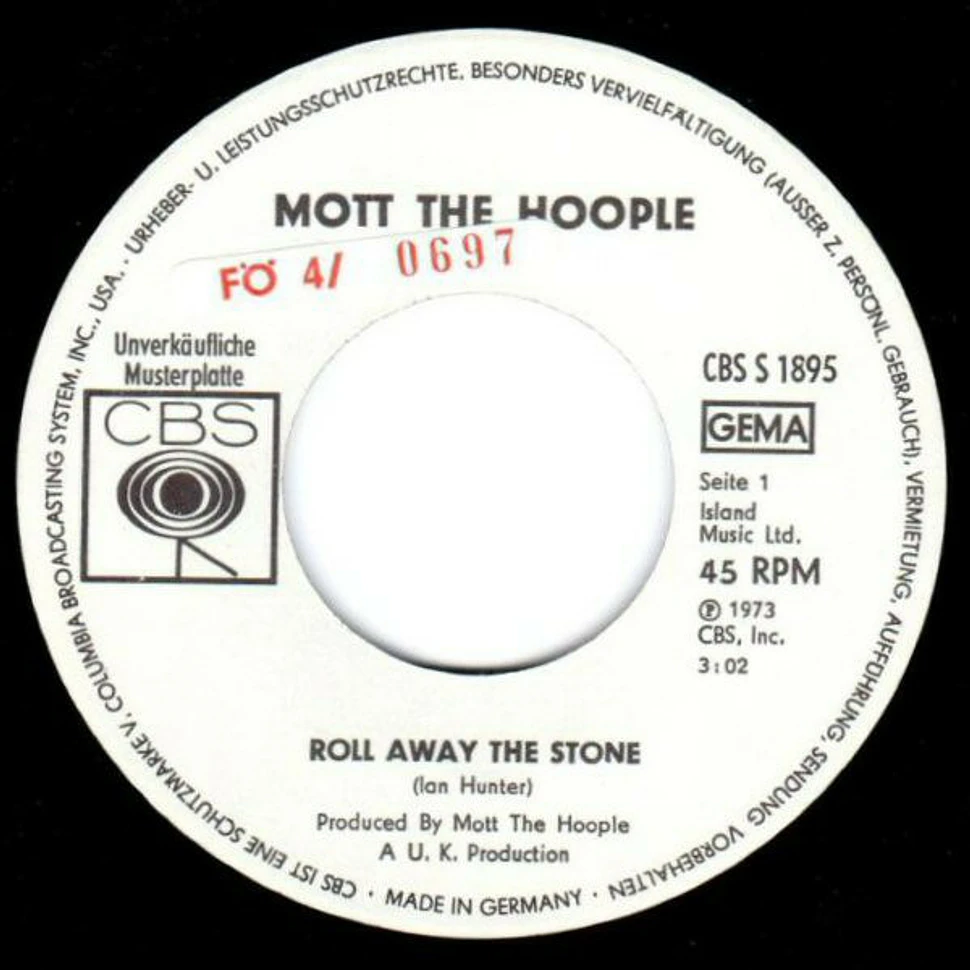 Mott The Hoople - Roll Away The Stone