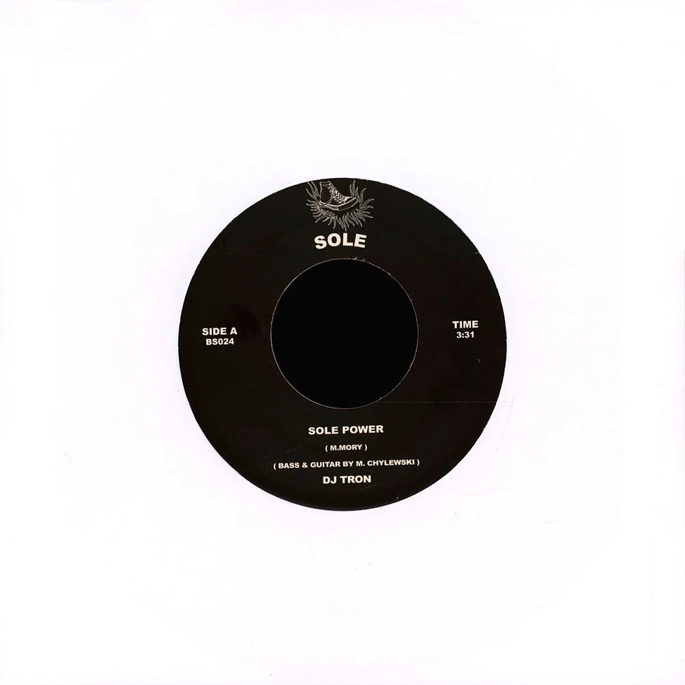 DJ Tron - Sole Power / Chevy Chase Orange Marbled Vinyl Edition