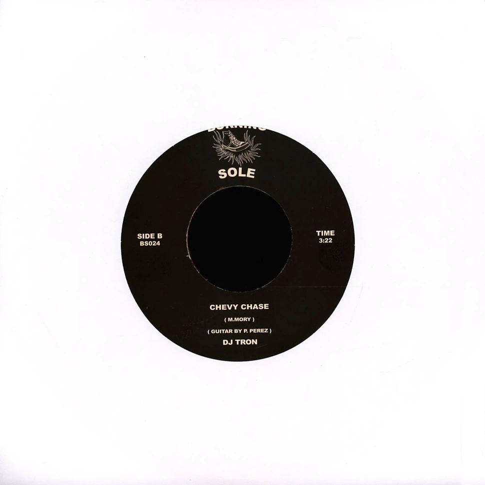 DJ Tron - Sole Power / Chevy Chase Orange Marbled Vinyl Edition
