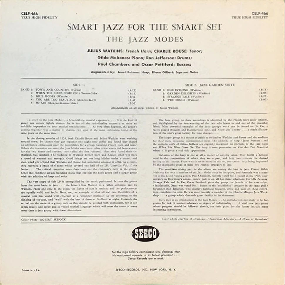 The Jazz Modes - Smart Jazz For The Smart Set