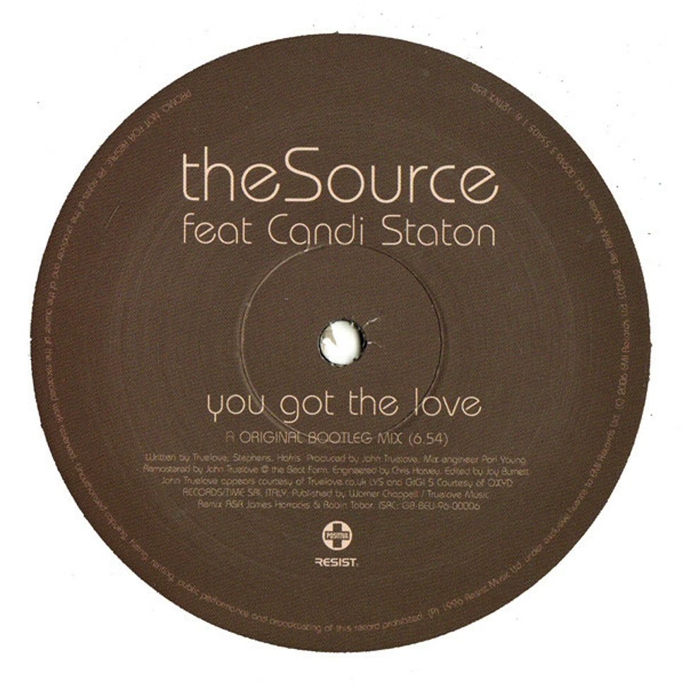 The Source Feat. Candi Staton - You Got The Love