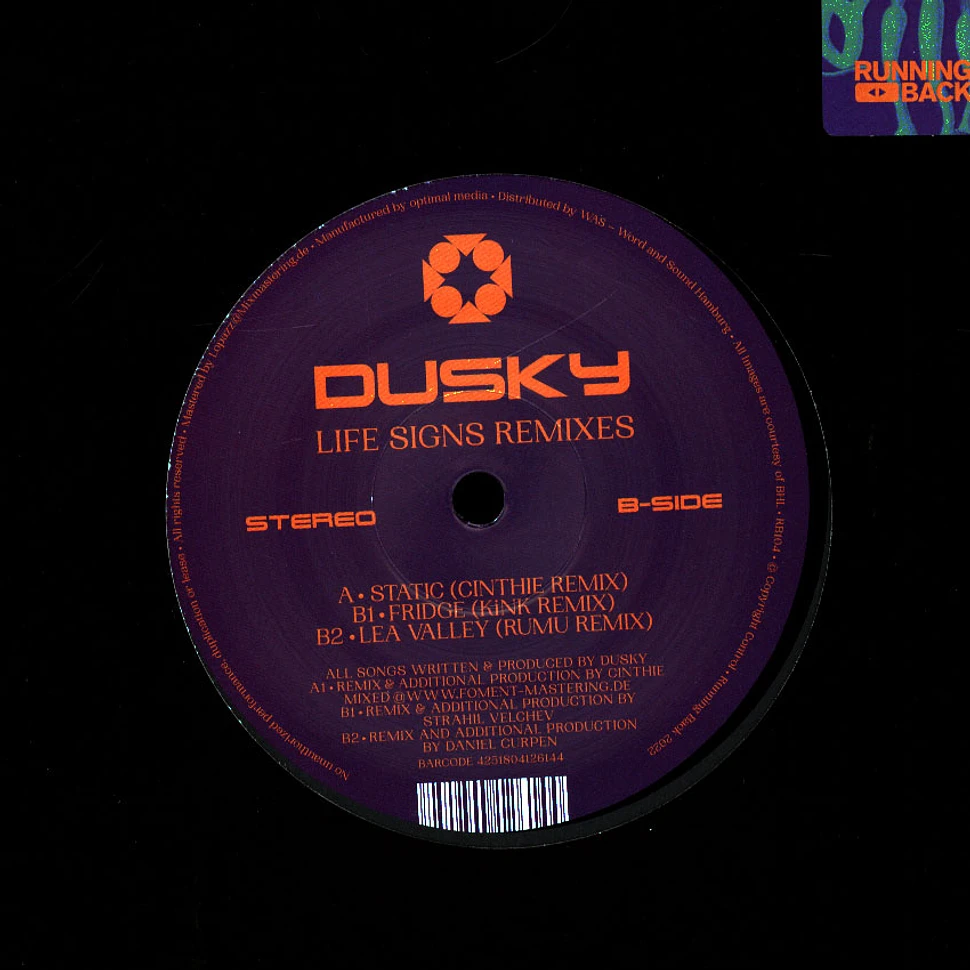 Dusky - Life Signs Remixes Cinthie, Kink & Rumu Remixes