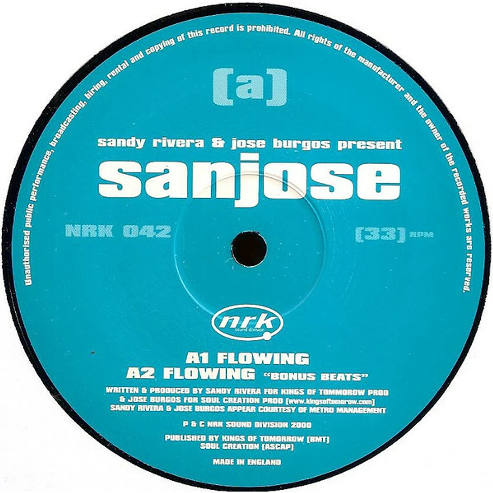 Sandy Rivera & Jose Burgos Present Sanjose - Keep Flowing EP