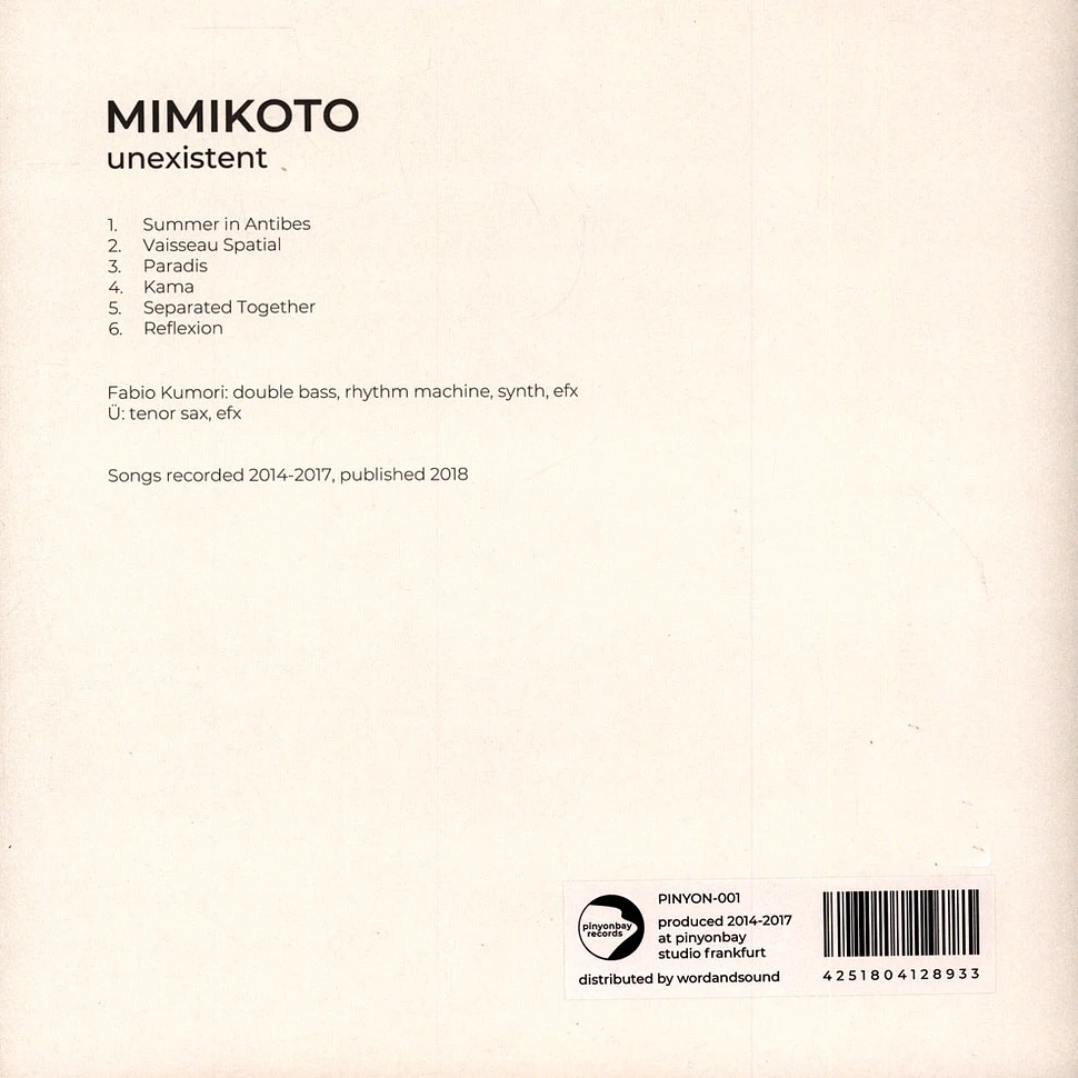 The Mimikoto Project - Unexistent