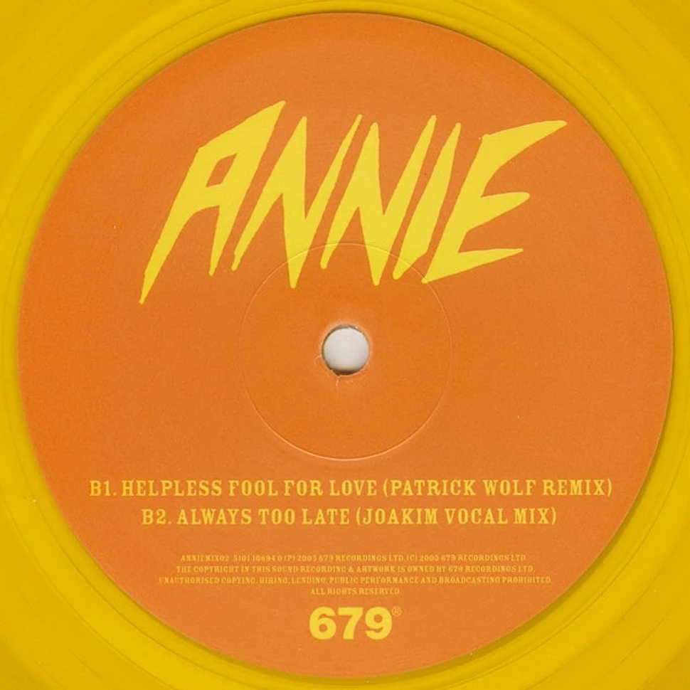 Annie - Always Too Late