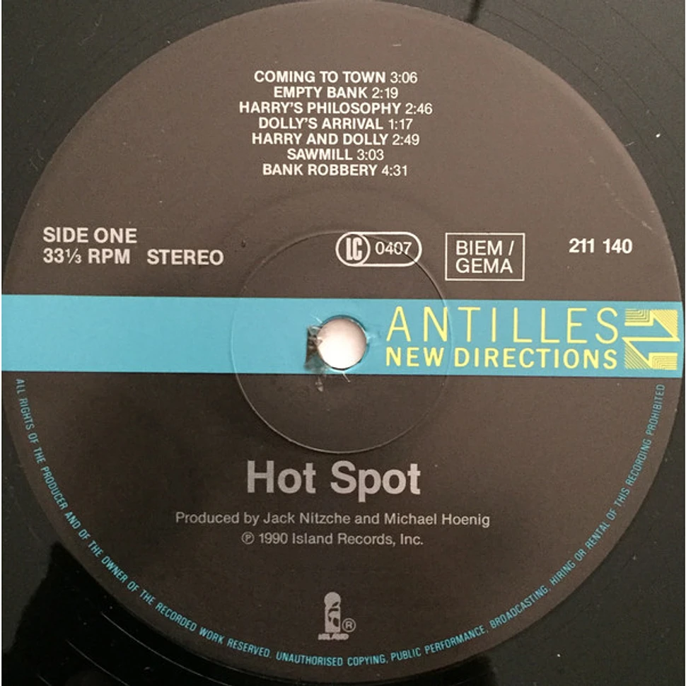 Jack Nitzsche - OST The Hot Spot