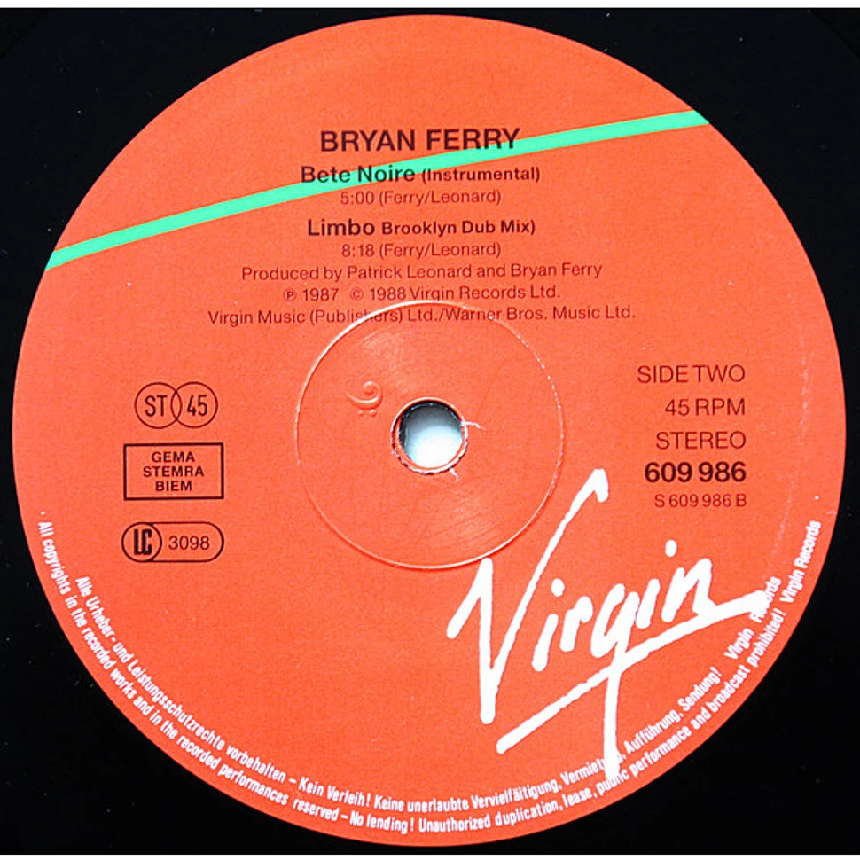 Bryan Ferry - Limbo