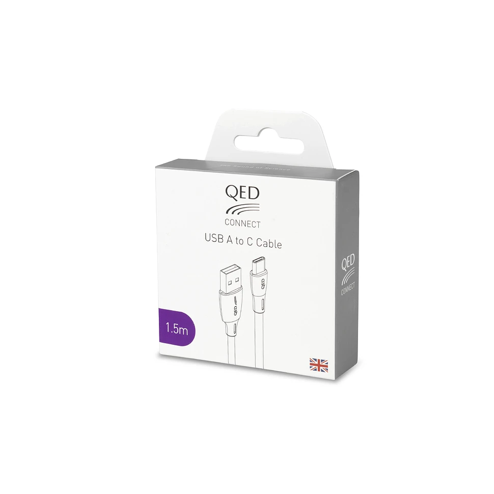 QED - CONNECT USB C (M) - A (M) 1,5 Meter