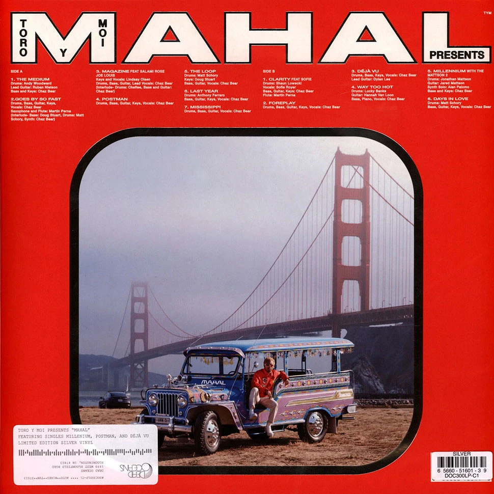 Toro Y Moi - Mahal Silver Vinyl Edition