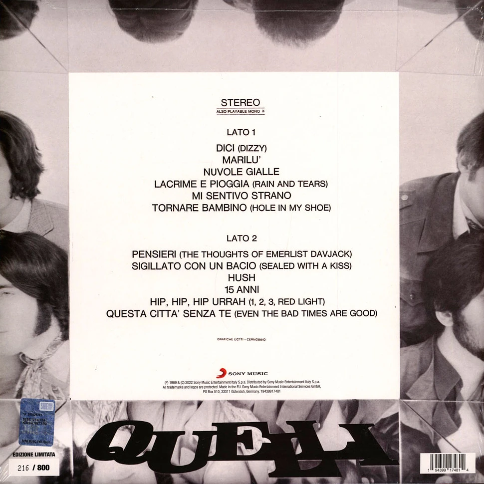 Quelli - I Quelli Red Vinyl Edition