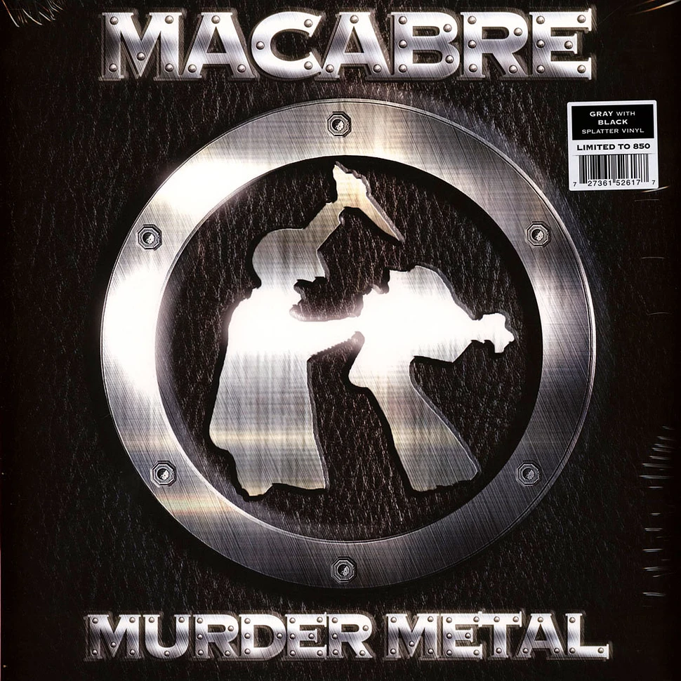 Macabre - Murder Metal Grey With Black Splatter Vinyl Edition
