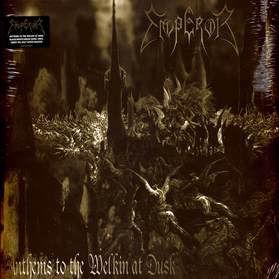 Emperor - Anthems To The Welkin At Dusk White / Green Swirl Vinyl Edition