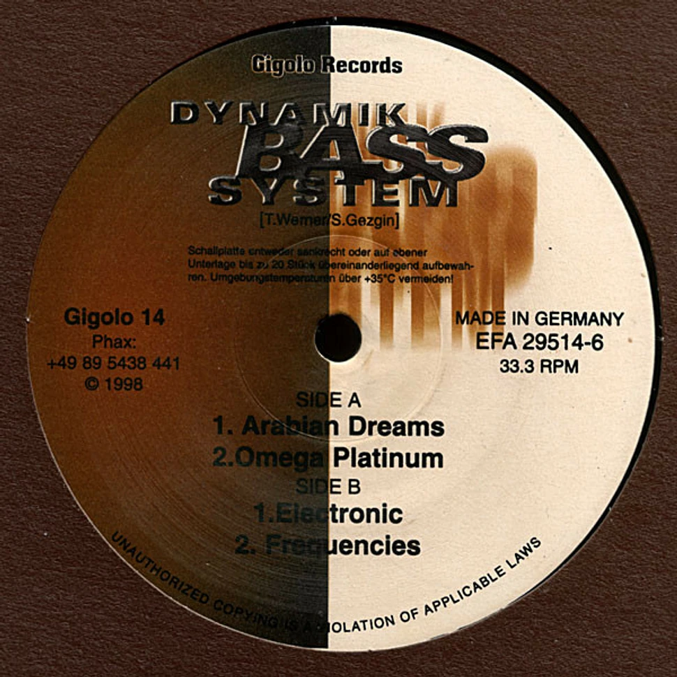 Dynamik Bass System - Arabian Dreams