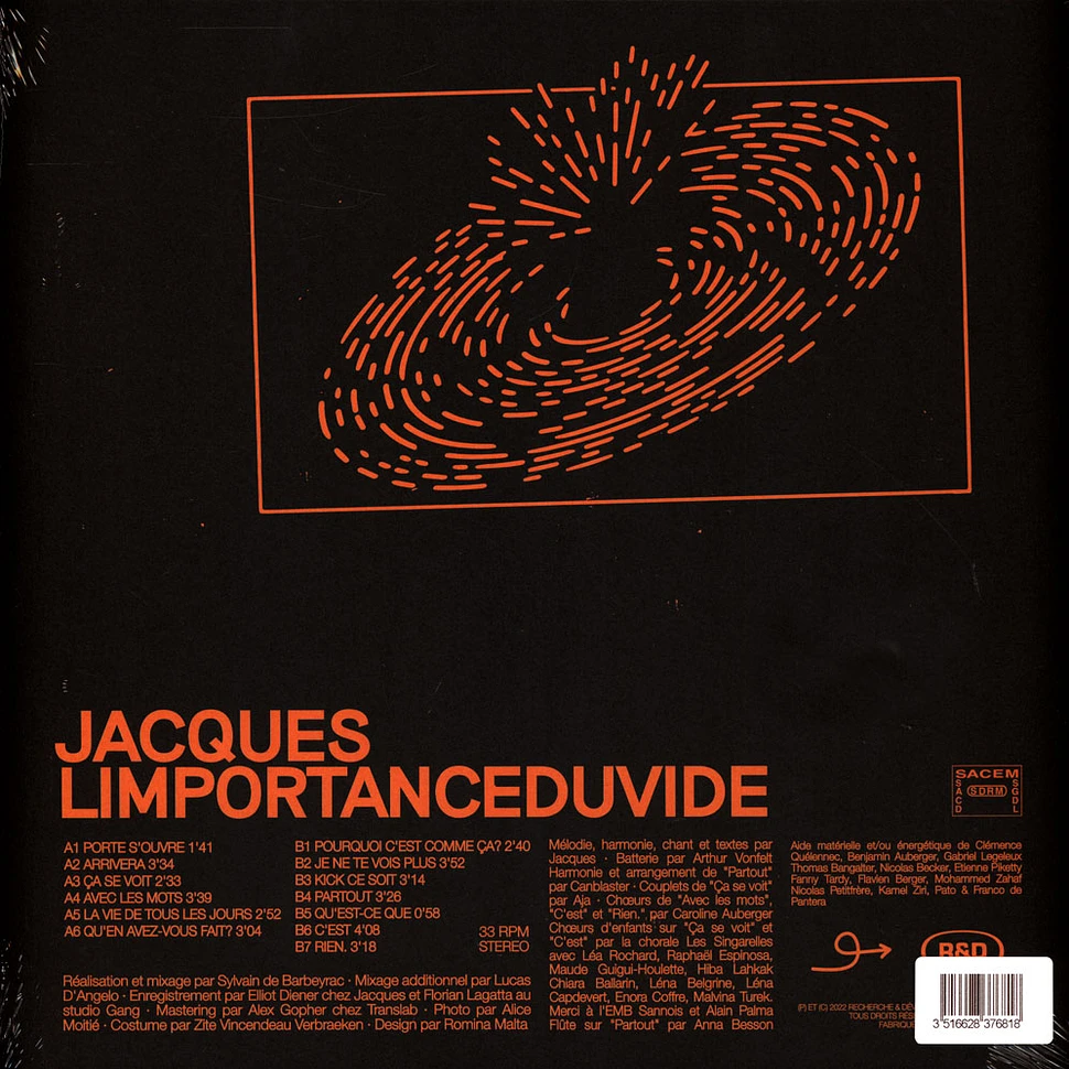 Jacques - Limportanceduvide