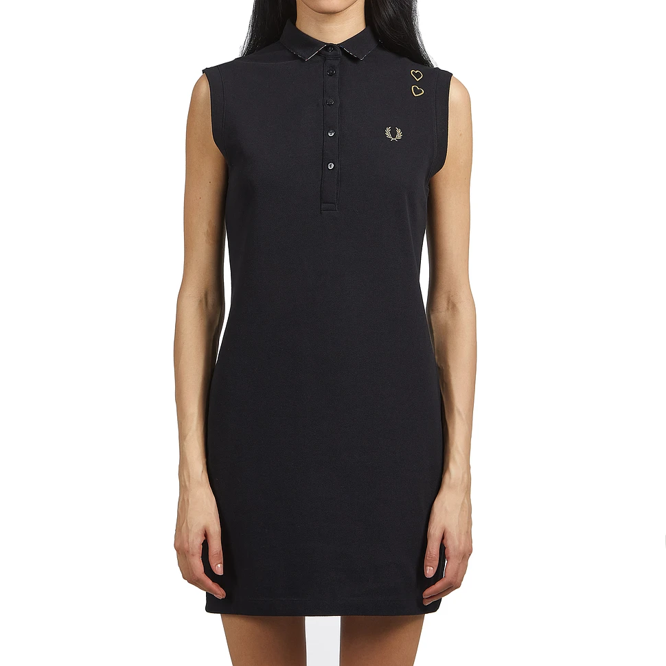 Fred Perry x Amy Winehouse Foundation - Printed Collar Pique Dress