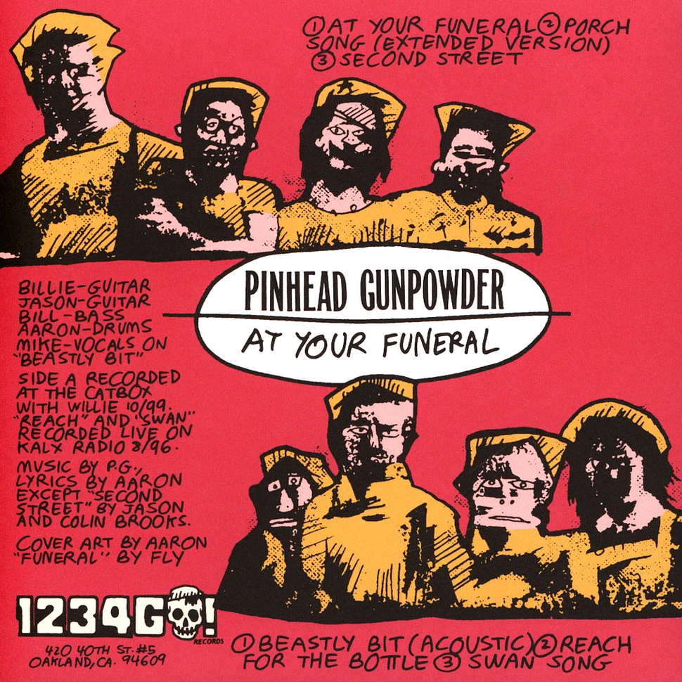 Pinhead Gunpowder - At Your Funeral