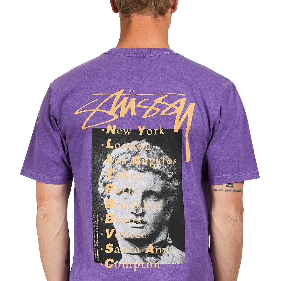 Stüssy - Statue Pigment Dyed Tee